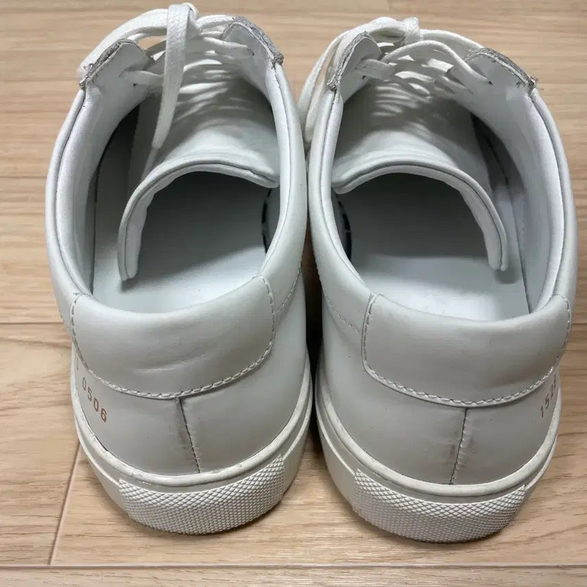 [BUNJANG] Natural Leather White Sneakers / 천연소가죽 화이트 스니커즈