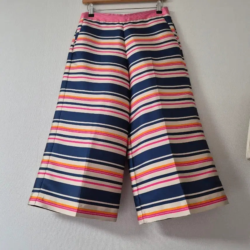 [BUNJANG] ESSENTIEL Striped Wide Pants / [ESSENTIEL]스트라이프 와이드 팬츠(허리28)