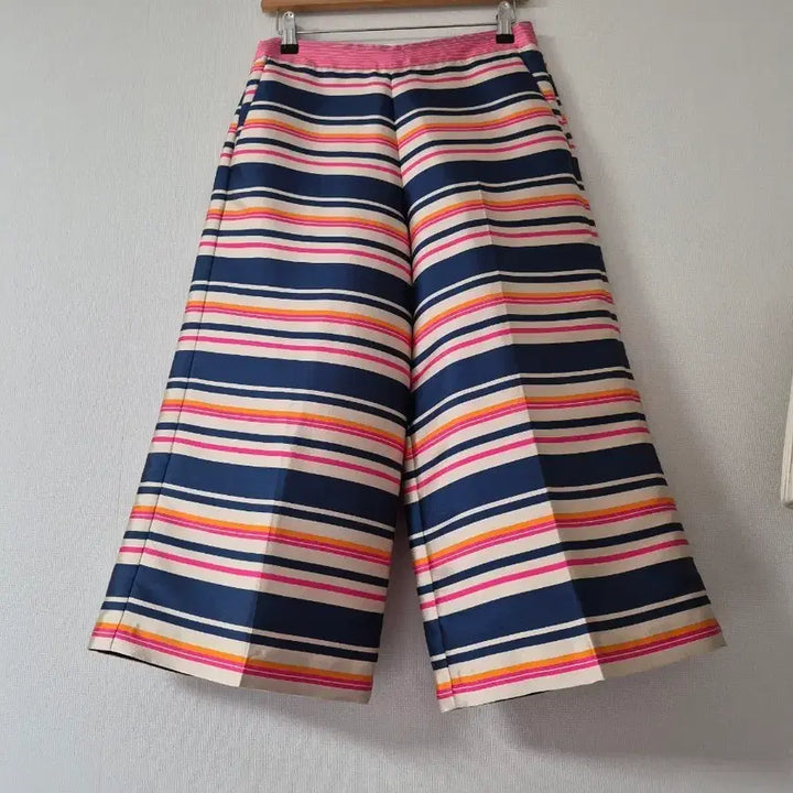 [BUNJANG] ESSENTIEL Striped Wide Pants / [ESSENTIEL]스트라이프 와이드 팬츠(허리28)