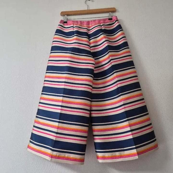 [BUNJANG] ESSENTIEL Striped Wide Pants / [ESSENTIEL]스트라이프 와이드 팬츠(허리28)
