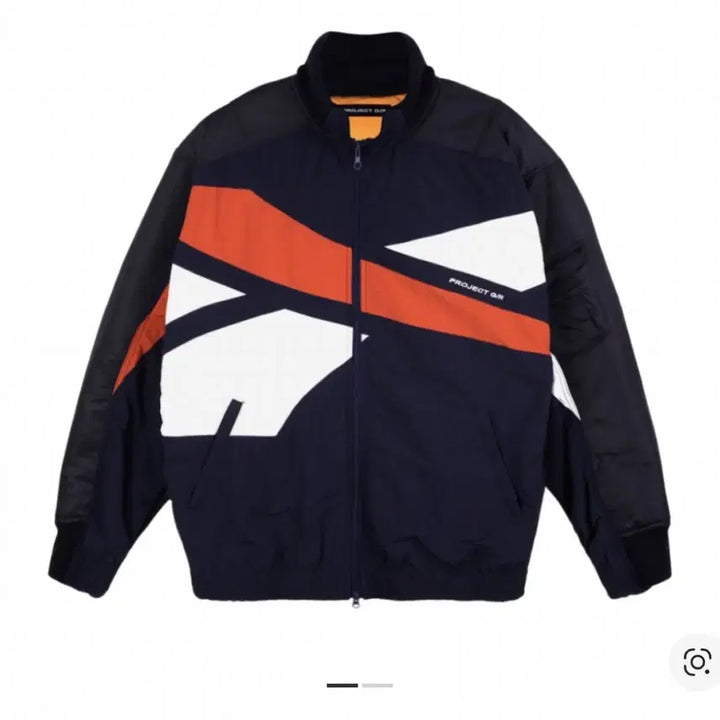 [BUNJANG] Project GR Reebok Hybrid Bomber Track Jacket Navy / [OS]프로젝트gr 리복 하이브리드 봄버 트랙 자켓 네이비