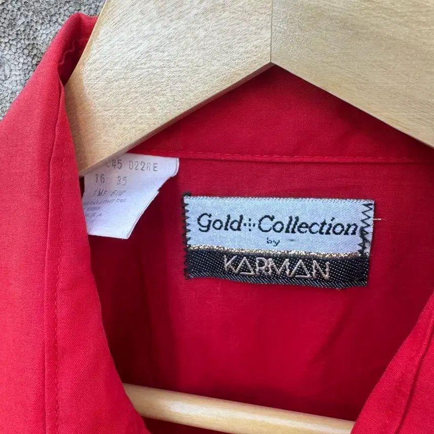 [BUNJANG] Karman USA Fading Western Shirt / 80~90s karman usa 빈티지 페이딩 웨스턴 셔츠 레드