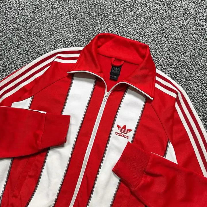 [BUNJANG] Adidas Signature Logo Stripe Side Line Jersey / Name : 아디다스 시그니처로고 스트라이프 사이드라인 져지 :)