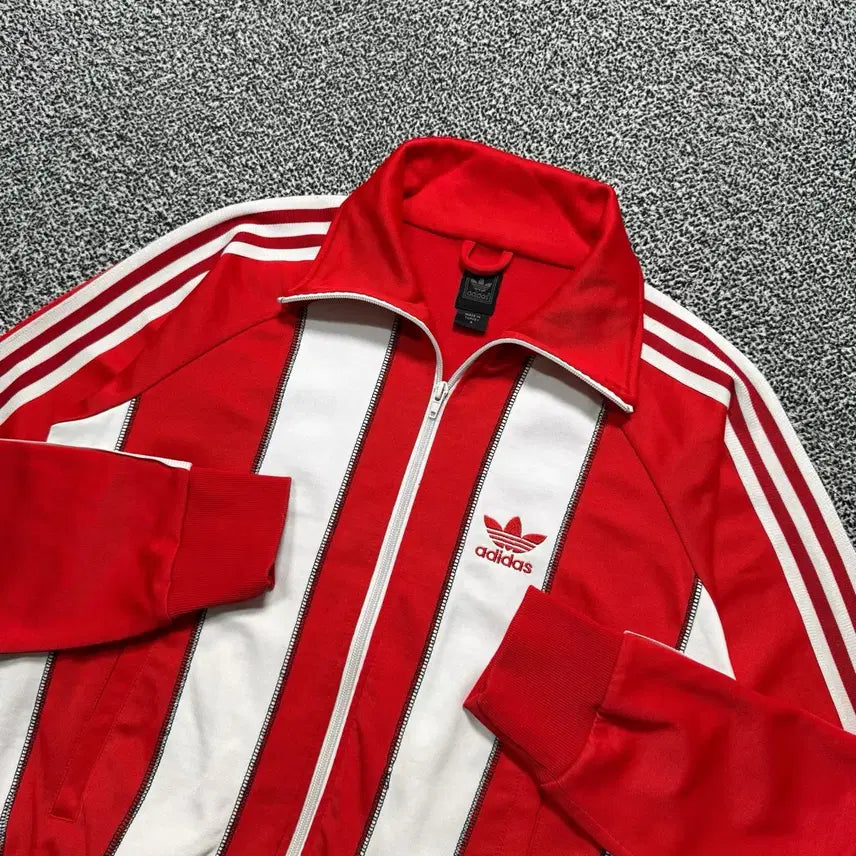 [BUNJANG] Adidas Signature Logo Stripe Side Line Jersey / Name : 아디다스 시그니처로고 스트라이프 사이드라인 져지 :)