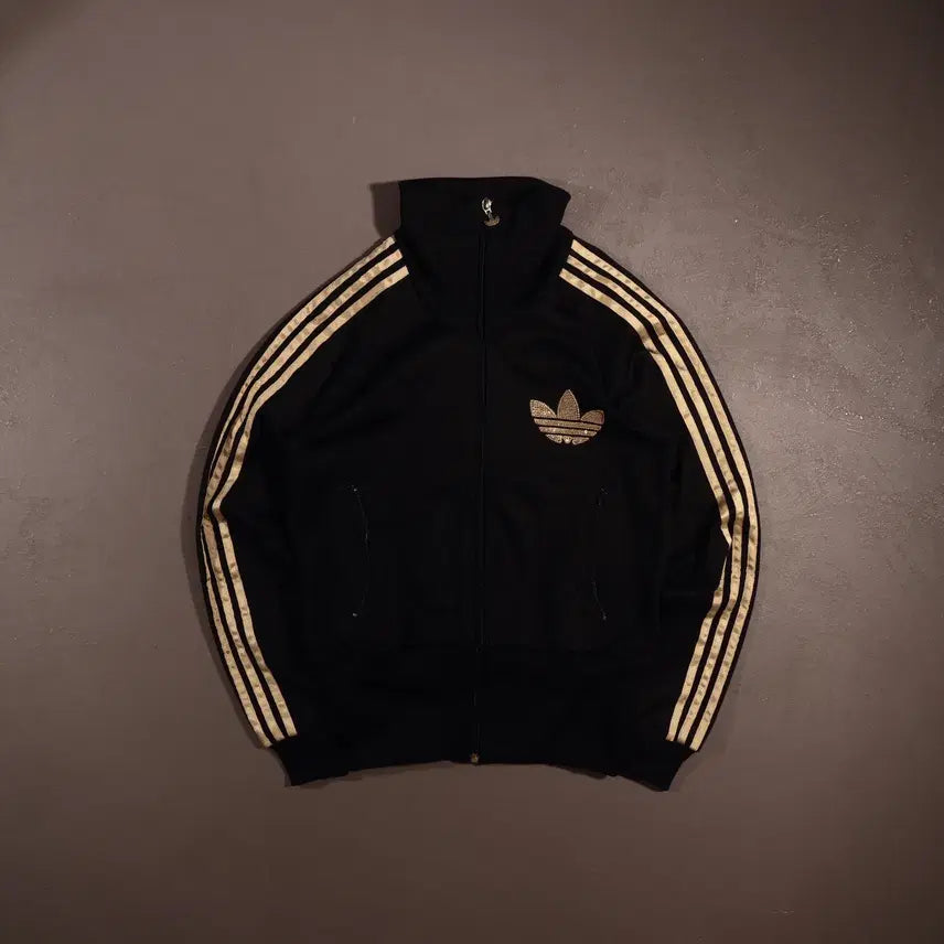 [BUNJANG] Adidas Firebird Crop Jersey C327 / 00s 아디다스 빅로고 파이어버드 크롭져지 C327