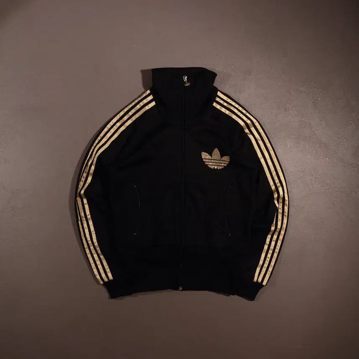 [BUNJANG] Adidas Firebird Crop Jersey C327 / 00s 아디다스 빅로고 파이어버드 크롭져지 C327