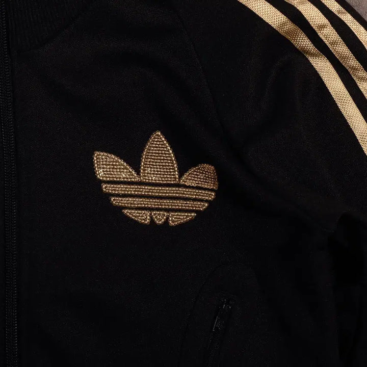 [BUNJANG] Adidas Firebird Crop Jersey C327 / 00s 아디다스 빅로고 파이어버드 크롭져지 C327