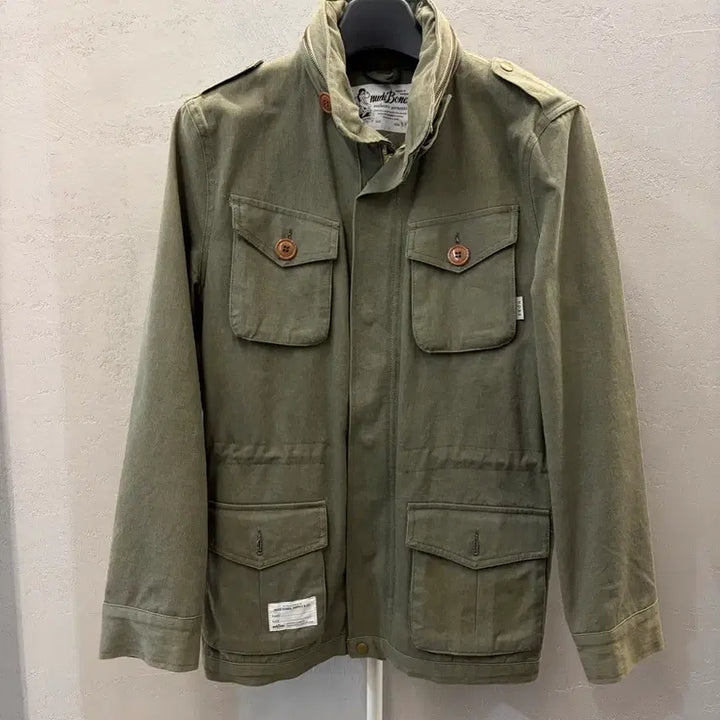 [BUNJANG] NudeBones Khaki Field Jacket M / 누드본즈 카키 야상 자켓 M