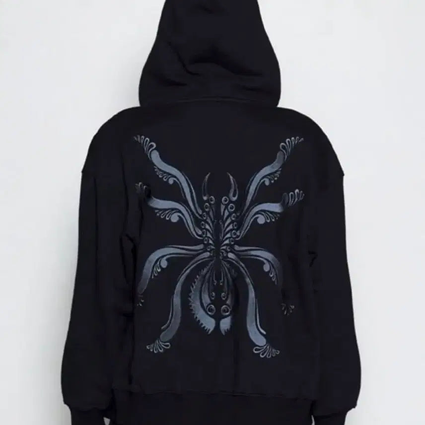[BUNJANG] Hilda Spider Hoodie Zip-up / 힐다 스파이더 후드집업