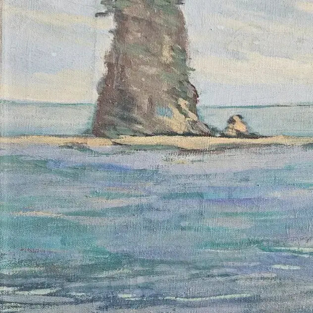 [SOLD OUT] 1세대 서양화가  .선전출품  윤후근 화백 실경그림