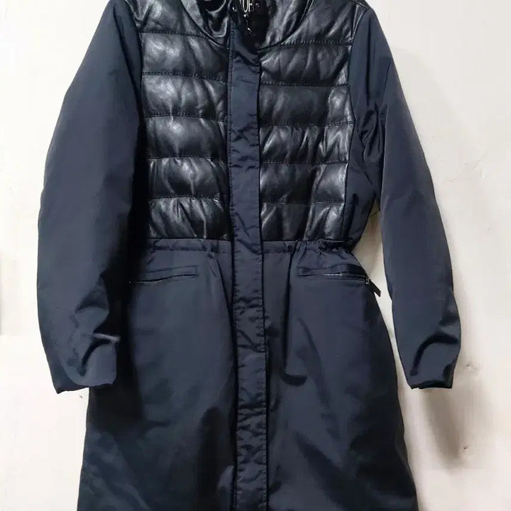 [BUNJANG] TORSO Quilted Lambskin Goose Down Long Jacket / TORSO 퀄팅 양가죽 거위솜털 롱 자켓