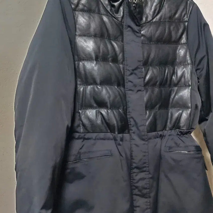 [BUNJANG] TORSO Quilted Lambskin Goose Down Long Jacket / TORSO 퀄팅 양가죽 거위솜털 롱 자켓