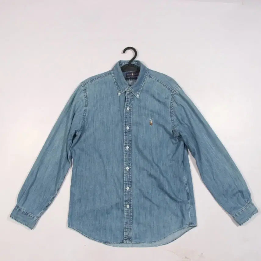 [BUNJANG] Polo Ralph Lauren Denim Shirt / 폴로 데님셔츠 국내 매장판