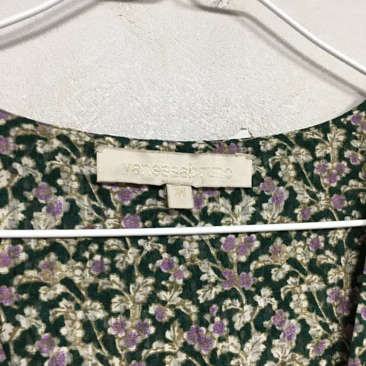 [BUNJANG] Vanessa Bruno Floral Silk Dress / 바네사부르노 플라워 실크 원피스 34