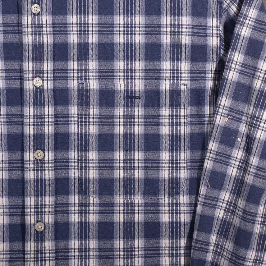 [BUNJANG] Eddie Bauer Heavy Cotton Check Shirt / 에디바우어 헤비코튼 체크셔츠 C331