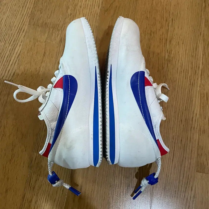 [BUNJANG] Nike x CLOT Cortez White and Game Royal Sneakers / 나이키x클랏 코르테즈 250