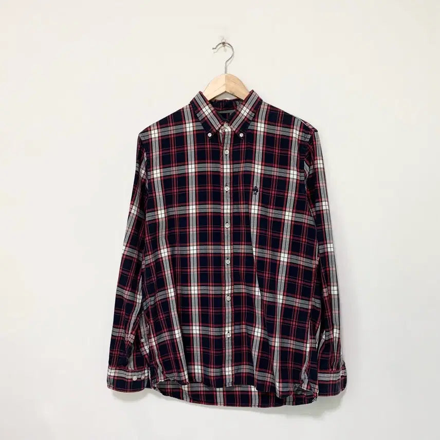 [BUNJANG] Brooks Brothers Checkered Shirt Unisex / 브룩스브라더스 체크 셔츠 남방 M 00s 빈티지 남녀공용