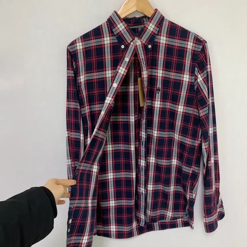 [BUNJANG] Brooks Brothers Checkered Shirt Unisex / 브룩스브라더스 체크 셔츠 남방 M 00s 빈티지 남녀공용