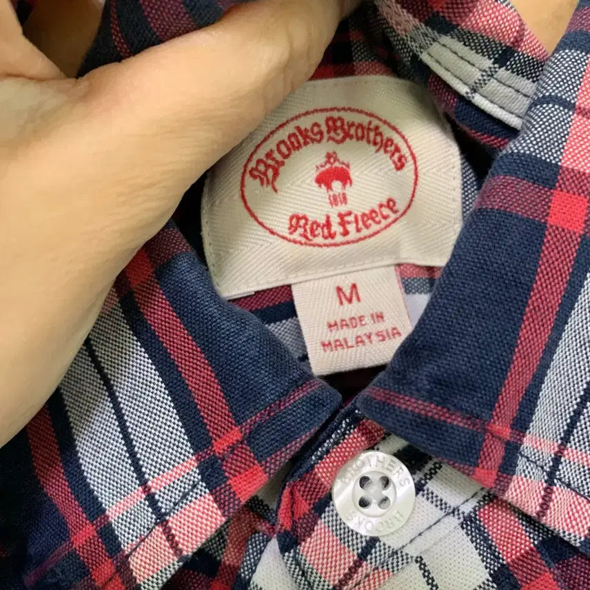 [BUNJANG] Brooks Brothers Checkered Shirt Unisex / 브룩스브라더스 체크 셔츠 남방 M 00s 빈티지 남녀공용
