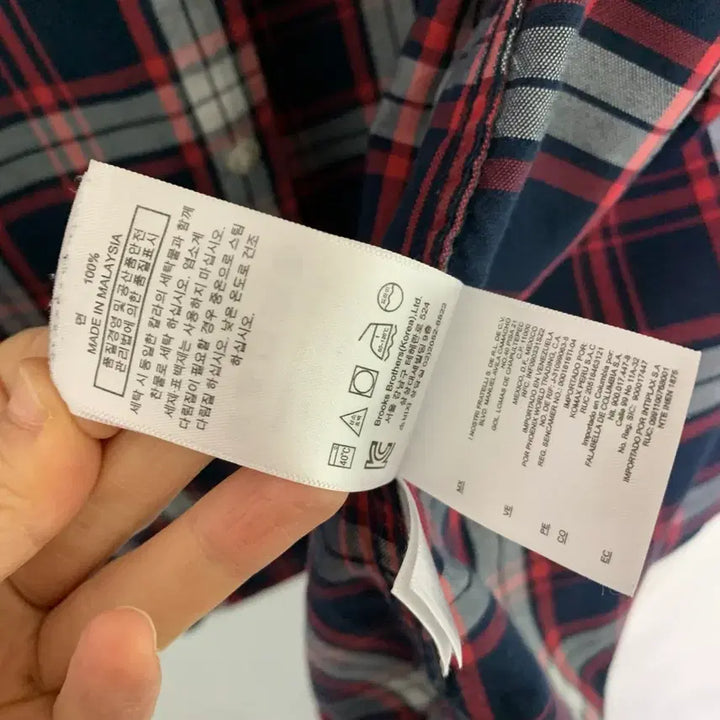 [BUNJANG] Brooks Brothers Checkered Shirt Unisex / 브룩스브라더스 체크 셔츠 남방 M 00s 빈티지 남녀공용
