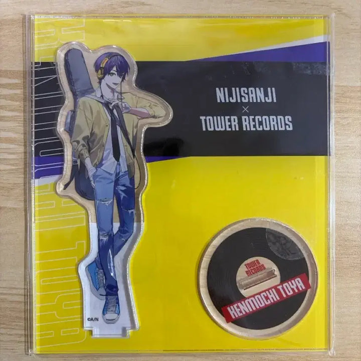 [BUNJANG] Kenmochi Tower Records Acrylic Stand / 니지산지 켄모치 토우야 타워레코드 아크릴
