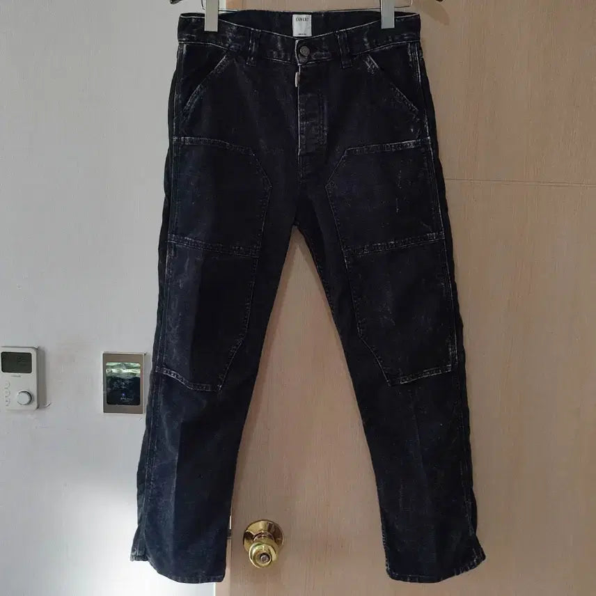 [BUNJANG] Covert Workwear Black Denim 30 / COVERT 커버트 워크웨어 블랙 데님 30