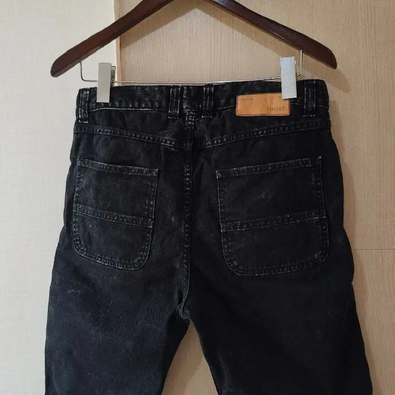 [BUNJANG] Covert Workwear Black Denim 30 / COVERT 커버트 워크웨어 블랙 데님 30