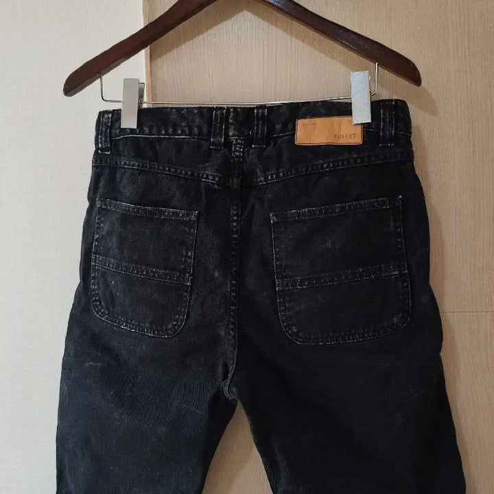 [BUNJANG] Covert Workwear Black Denim 30 / COVERT 커버트 워크웨어 블랙 데님 30