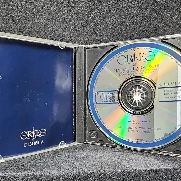 [BUNJANG] Werner Thomas Haromies du Soir CD / 베르너 토마스(Werner Thomas) CD