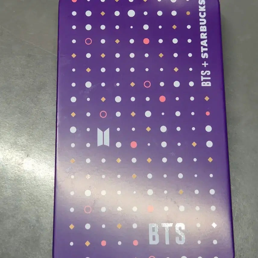 [BUNJANG] BTS Starbucks Purple Tin Case / BTS 스타벅스 콜라보 퍼플 케이스 방탄 틴케이스