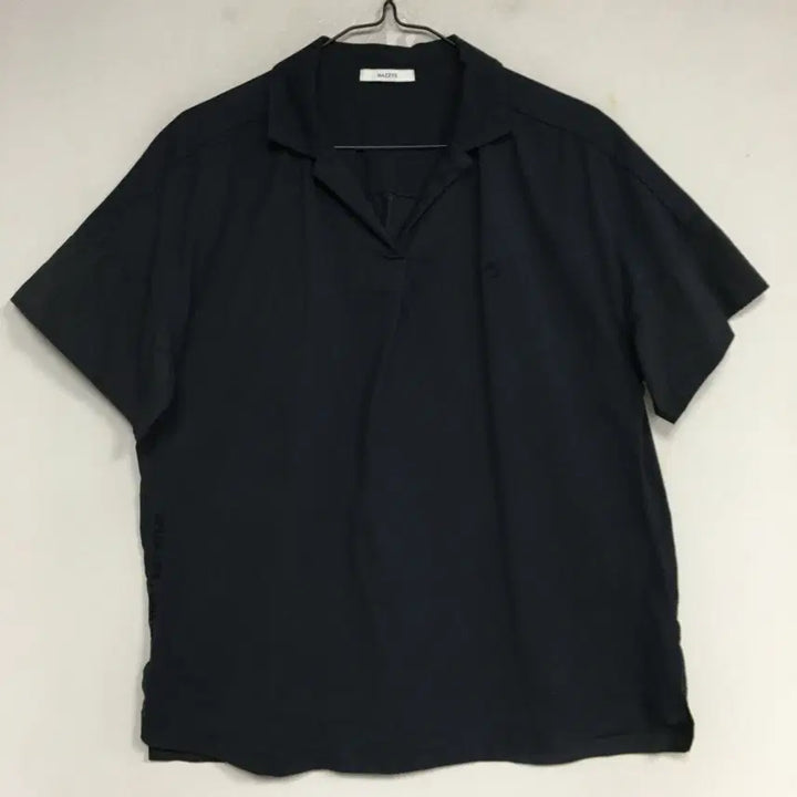 [SOLD OUT] 23 헤지스 레이디스 헨리넥 반팔 블라우스 90