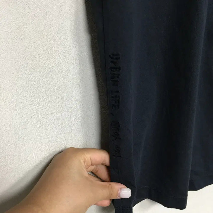 [SOLD OUT] 23 헤지스 레이디스 헨리넥 반팔 블라우스 90