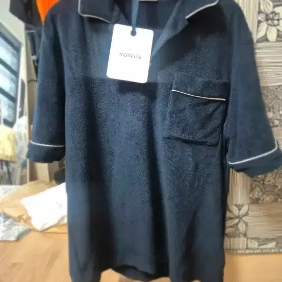 [BUNJANG] Moncler Terry Cotton T-Shirt / 몽클레어 테리코튼 반팔