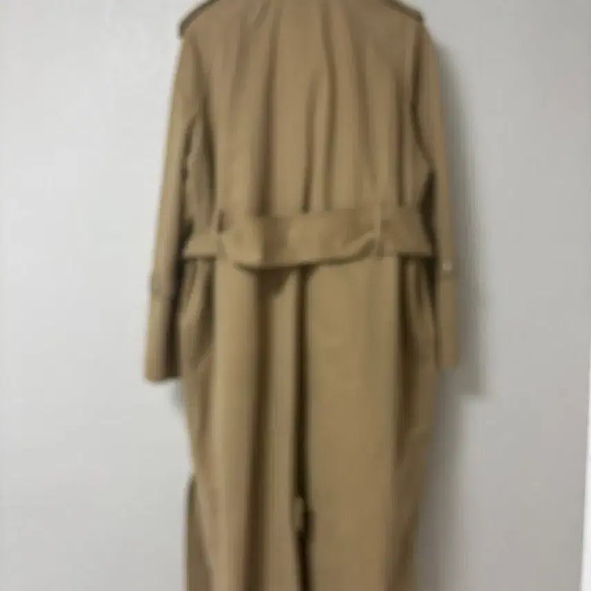[BUNJANG] Acne Studios Beige Trench Coat / 정품 아크네 스튜디오 베이지색 여상 트렌치 코트 롱코트