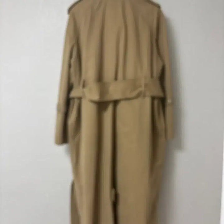 [BUNJANG] Acne Studios Beige Trench Coat / 정품 아크네 스튜디오 베이지색 여상 트렌치 코트 롱코트