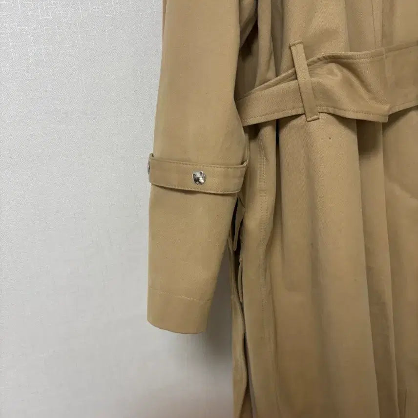 [BUNJANG] Acne Studios Beige Trench Coat / 정품 아크네 스튜디오 베이지색 여상 트렌치 코트 롱코트