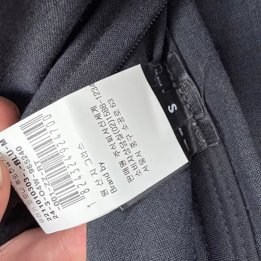 [BUNJANG] Otto Linger Deconstructed Blue Blouse / 오토링거 디컨스트럭티드 블루 블라우스 새상품