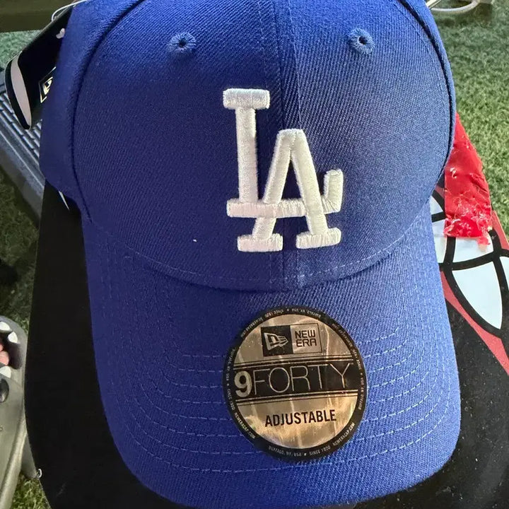 [BUNJANG] New Era LA Dodgers 9FORTY Blue Baseball Cap / 뉴에라 LA 다저스 9FORTY 볼캡 블루 새상품