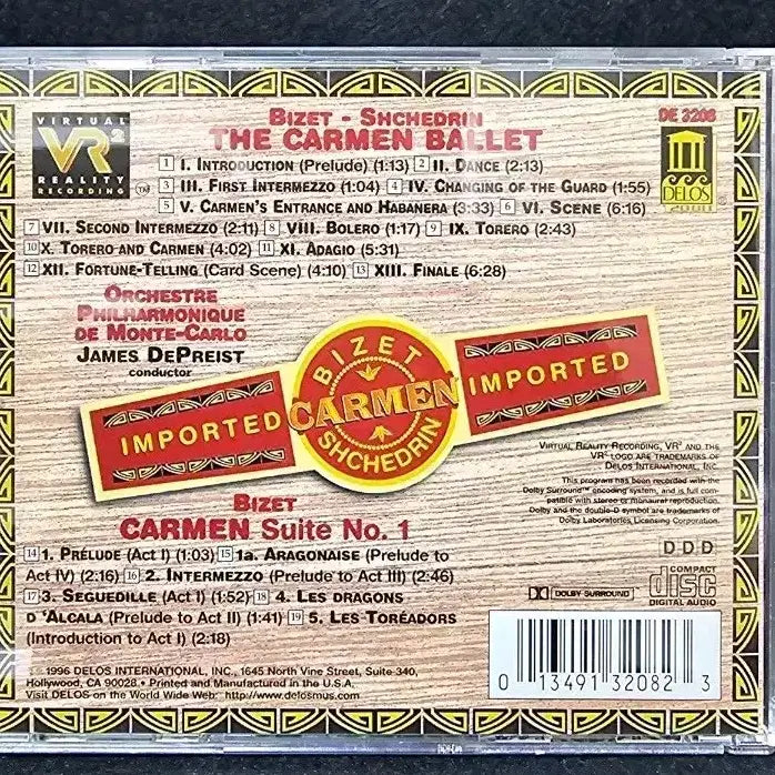 [BUNJANG] Bizet Carmen Shchedrin CD / 비제(Bizet) 카르멘 Shchedrin CD