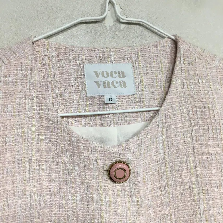 [BUNJANG] VOCAVACA Puff Sleeve Tweed Jacket / VOCAVACA 보카바카 퍼프 트위드 자켓