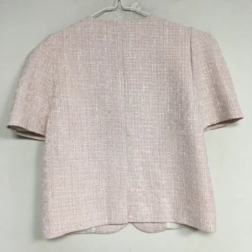[BUNJANG] VOCAVACA Puff Sleeve Tweed Jacket / VOCAVACA 보카바카 퍼프 트위드 자켓