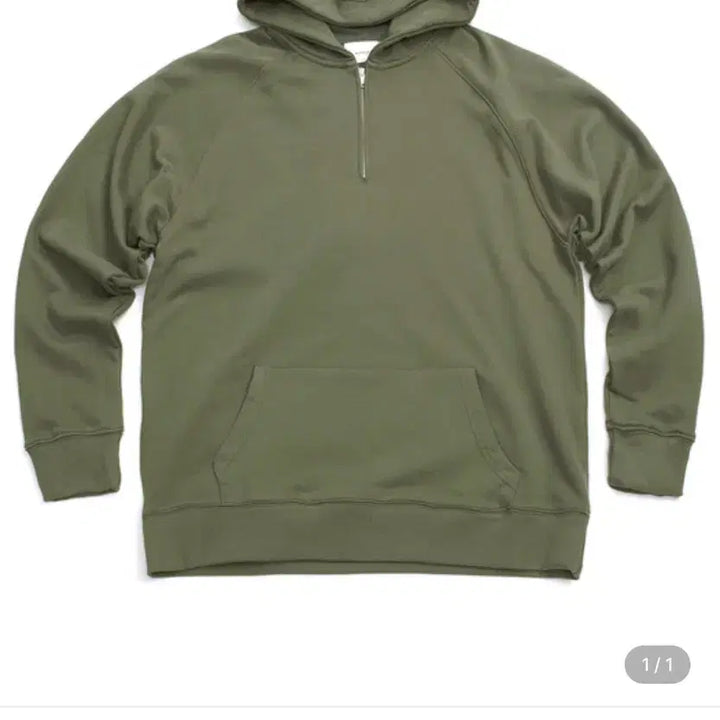 [BUNJANG] Nord Studio Half-Zip Hoodie (New) 100% Cotton / 노드스튜디오 하프집업 후드티 (새상품) 면100