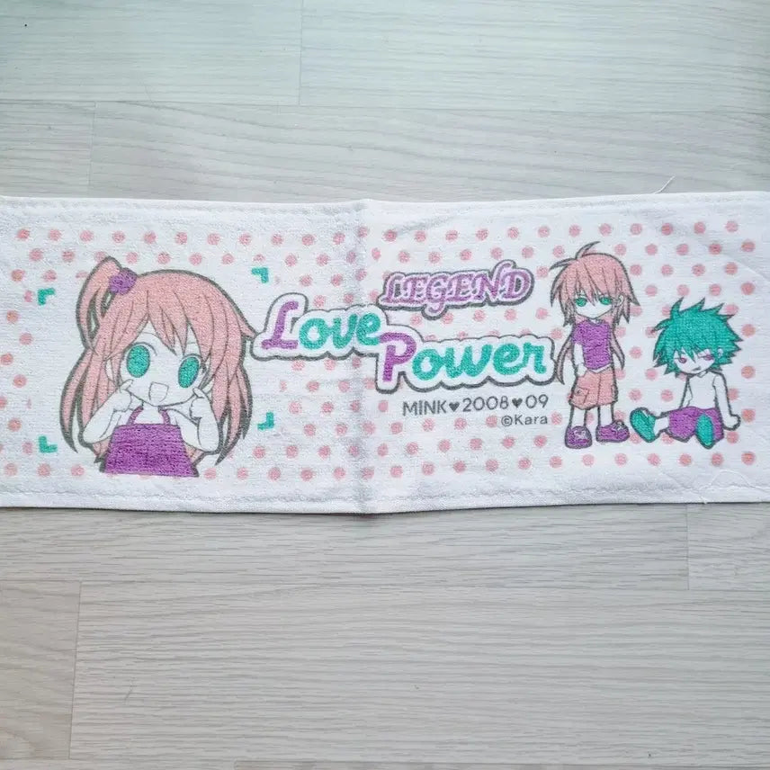 [BUNJANG] Mink Magazine Legend Hand Towel / 순정만화 잡지부록 레전드 핸드타올
