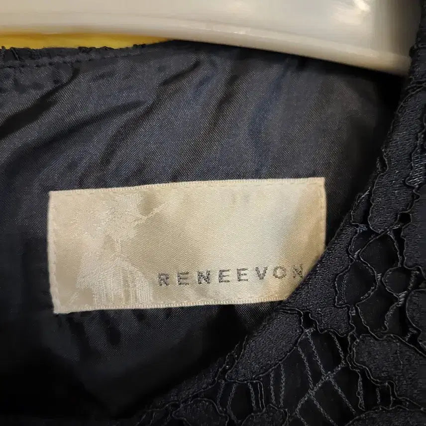 [BUNJANG] Renéevon Lace Navy Dress S / 레니본 레이스 네이비 원피스 S