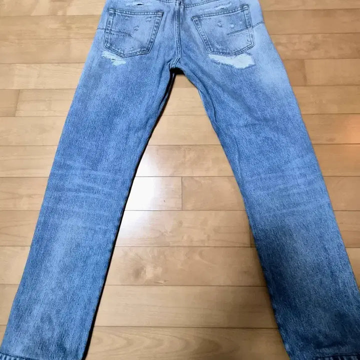 [BUNJANG] Dior Homme Repaired Denim Jeans / 정품 디올옴므 14AW 크러쉬 리페어진 30 Dior homme에디진데님