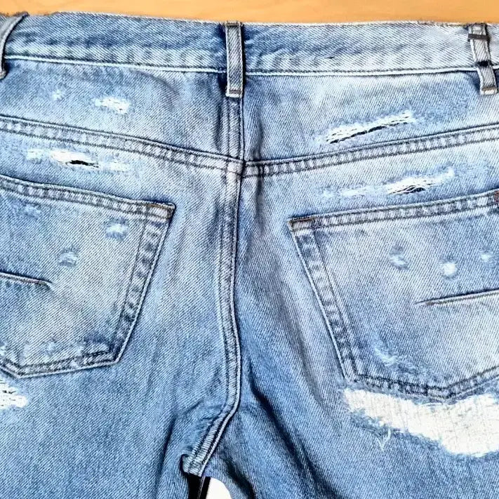 [BUNJANG] Dior Homme Repaired Denim Jeans / 정품 디올옴므 14AW 크러쉬 리페어진 30 Dior homme에디진데님