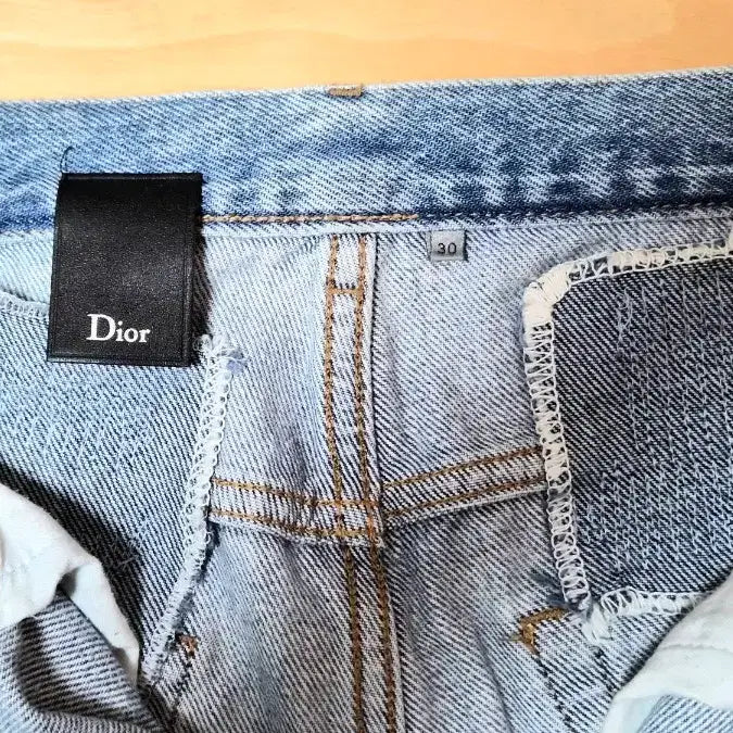 [BUNJANG] Dior Homme Repaired Denim Jeans / 정품 디올옴므 14AW 크러쉬 리페어진 30 Dior homme에디진데님