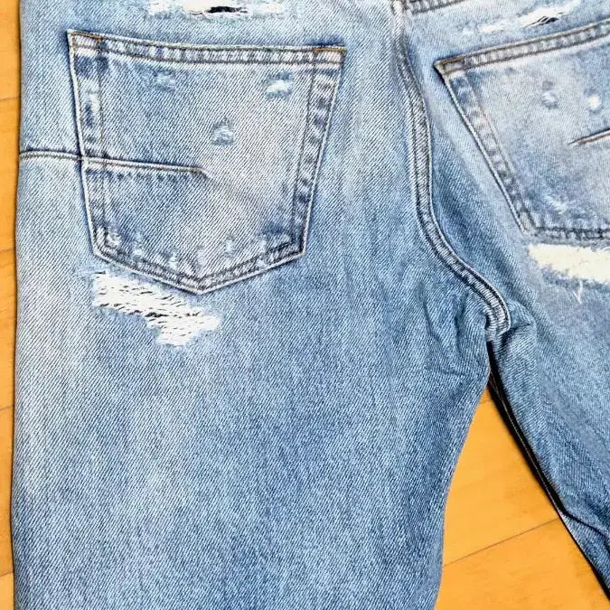 [BUNJANG] Dior Homme Repaired Denim Jeans / 정품 디올옴므 14AW 크러쉬 리페어진 30 Dior homme에디진데님