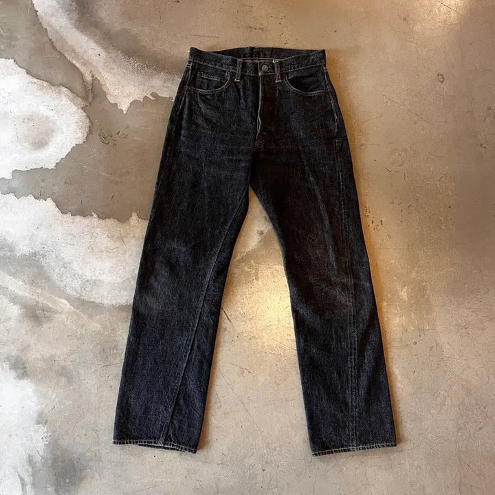 [BUNJANG] Real McCoy Joe McCoy Black Denim Pants 807 / 리얼맥코이 조맥코이 블랙 데님 팬츠 807