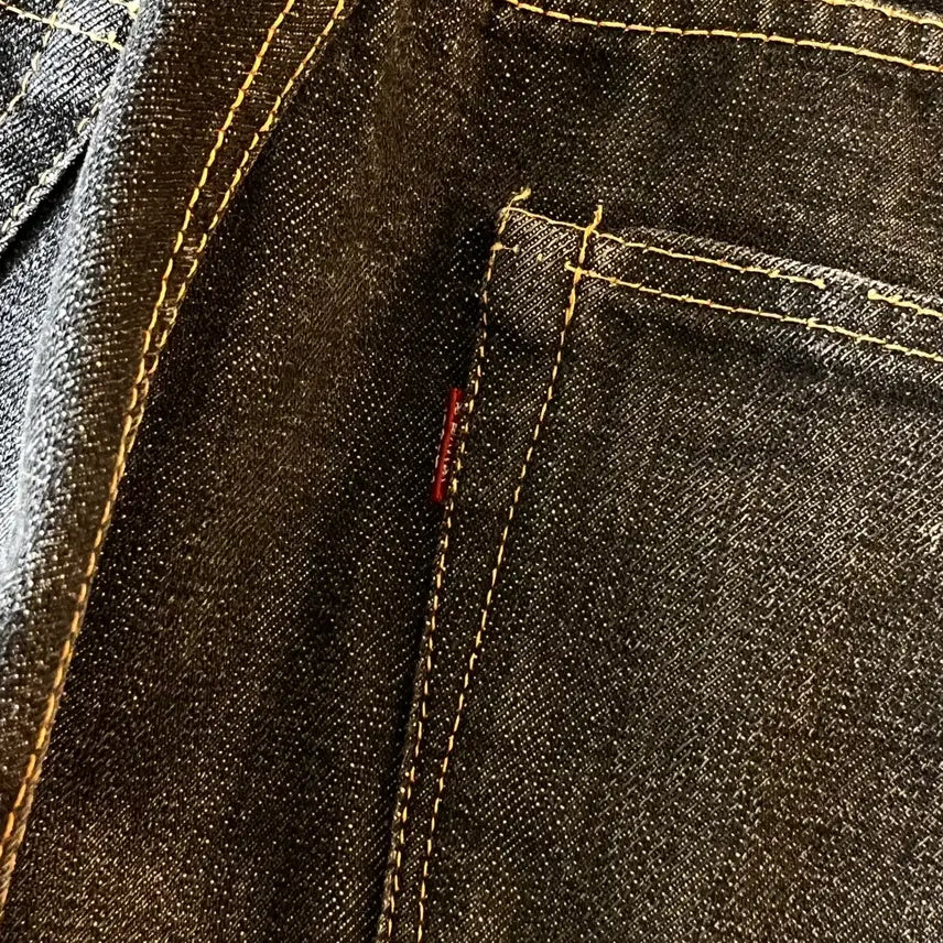 [BUNJANG] Real McCoy Joe McCoy Black Denim Pants 807 / 리얼맥코이 조맥코이 블랙 데님 팬츠 807